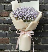 Букет цветов из:  Гипсофила в Никольское Ленинградская область