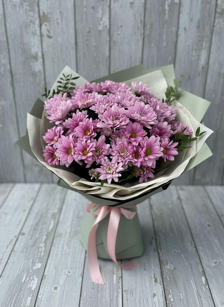 Букет цветов из: Хризантемы в Никольское Ленинградская область