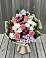 Букет цветов из: Альстромерии, Гвоздики, Розы и Хризантемы в Никольское Ленинградская область