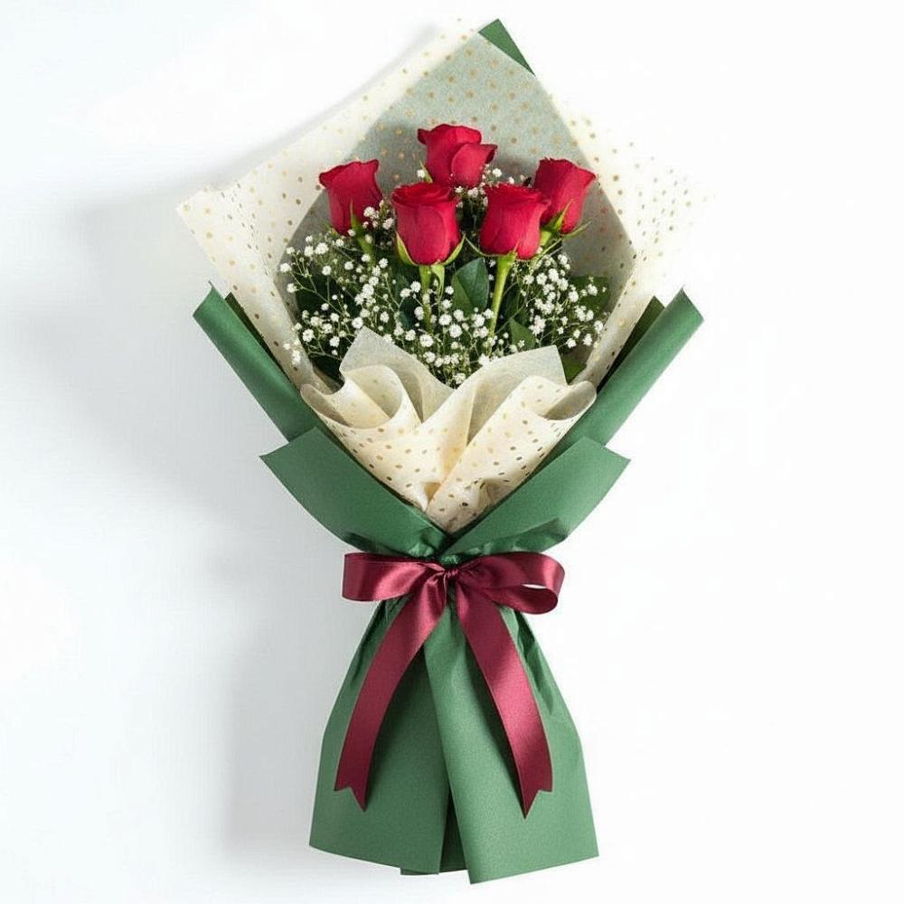 Букет цветов из: Розы в Никольское Ленинградская область