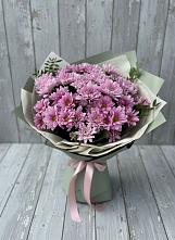 Букет цветов из:  Хризантемы в Никольское Ленинградская область