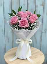 Букет цветов из:  Розы в Никольское Ленинградская область