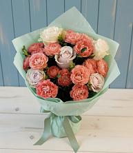 Букет цветов из:  Розы в Никольское Ленинградская область