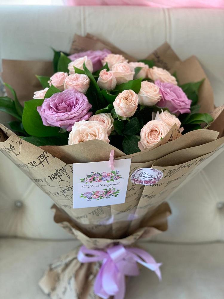 Букет цветов из: Розы в Никольское Ленинградская область