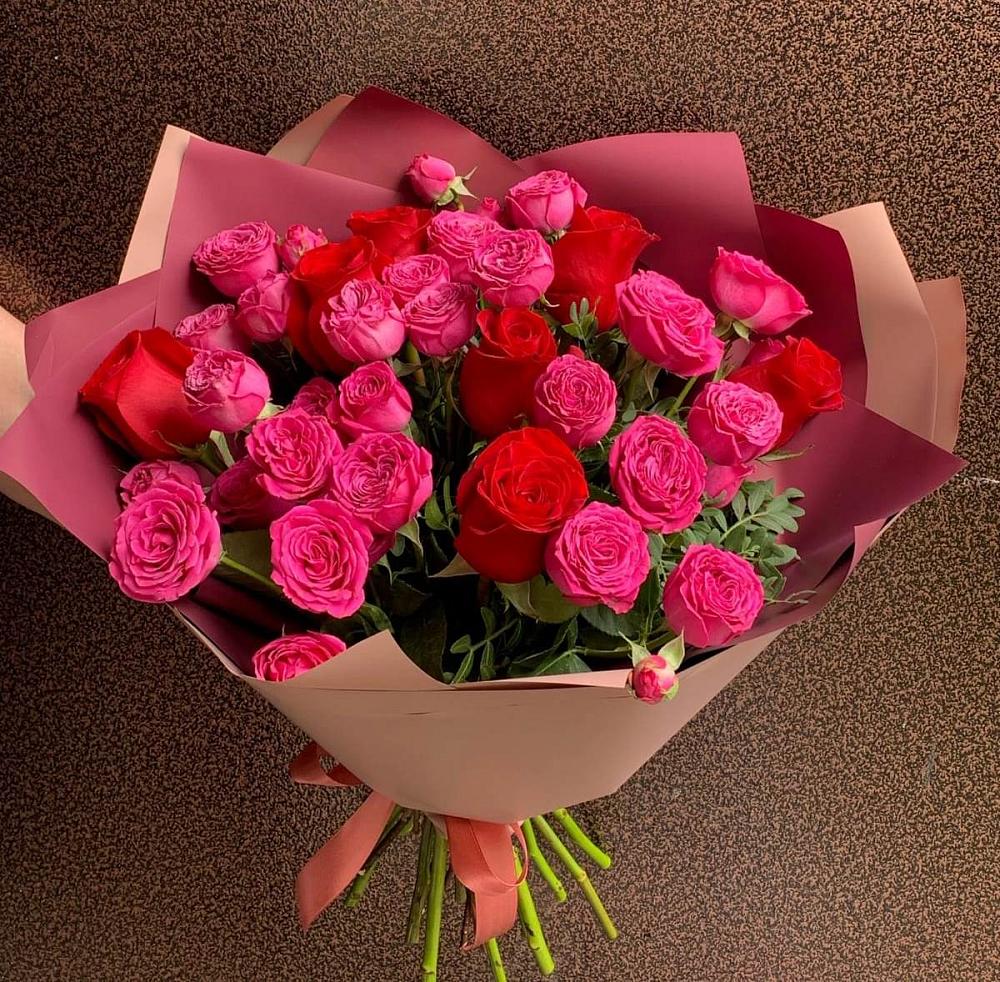 Букет В объятьях нежности в Никольское Ленинградская область