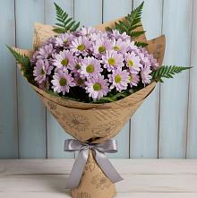 Букет цветов из:  Хризантемы в Никольское Ленинградская область