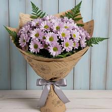 Букет цветов из:  Хризантемы в Никольское Ленинградская область