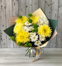Букет цветов из:  Хризантемы в Никольское Ленинградская область