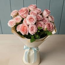 Букет Розовый шарм в Никольское Ленинградская область