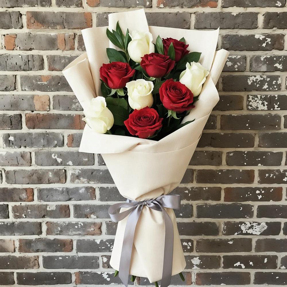 Букет цветов из: Розы в Никольское Ленинградская область