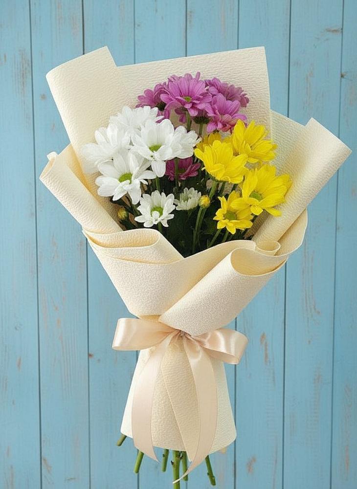 Букет цветов из: Хризантемы в Никольское Ленинградская область