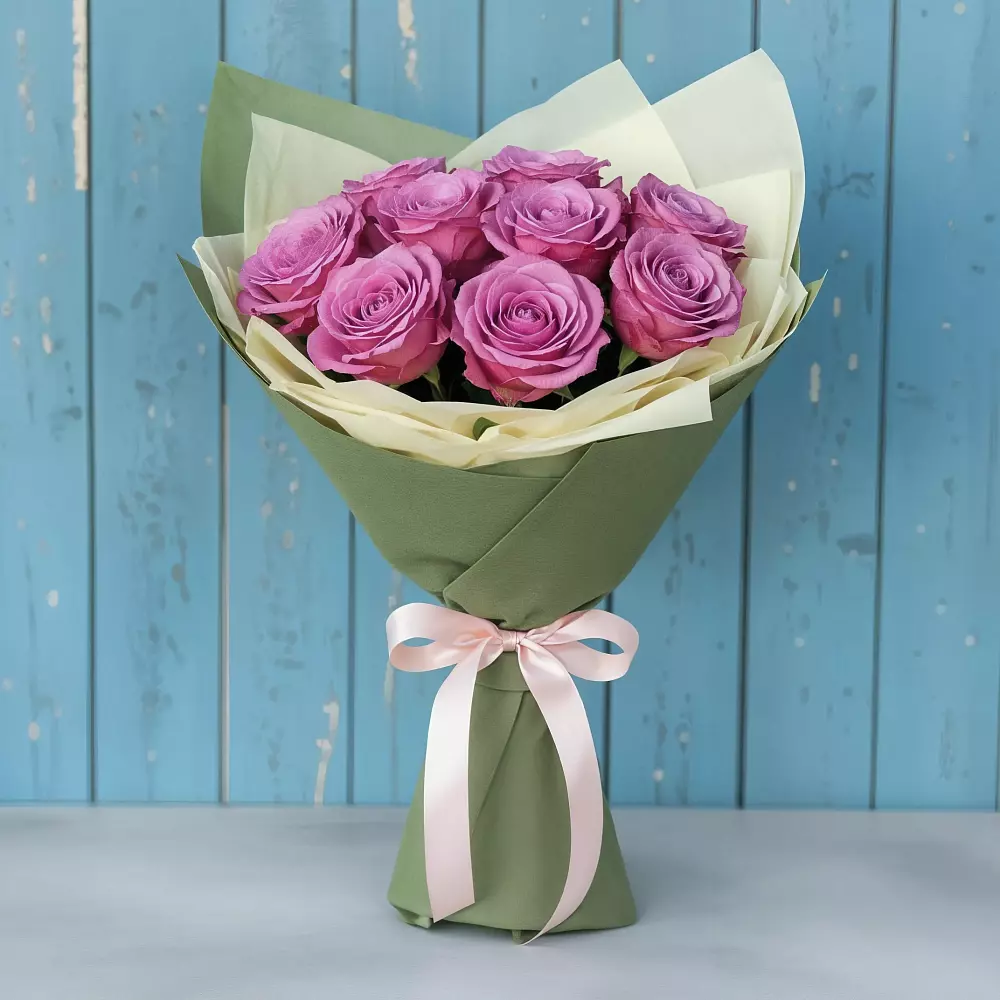 Букет Розы Фёрст Леди в Никольское Ленинградская область