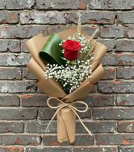 Букет цветов из:  Розы в Никольское Ленинградская область