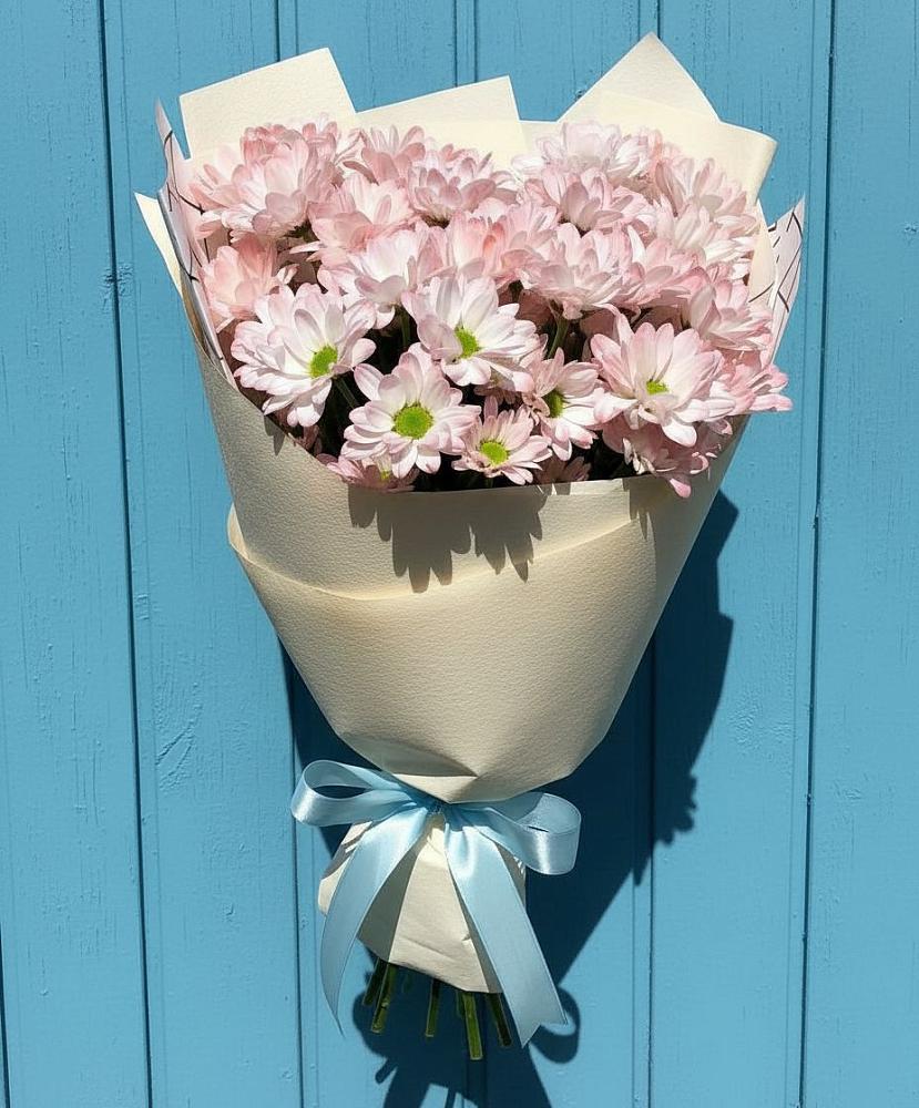 Букет цветов из: Хризантемы в Никольское Ленинградская область