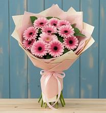 Букет цветов из:  Герберы в Никольское Ленинградская область
