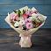 Букет цветов из: Хризантемы, Альстромерии и Розы в Никольское Ленинградская область